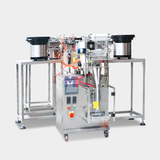 MK-LS5 五盘玩具,电器五金螺丝配件包装机